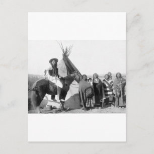 Lakota Sioux: 1891 Vykort