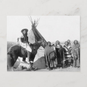 Lakota Sioux: 1891 Vykort