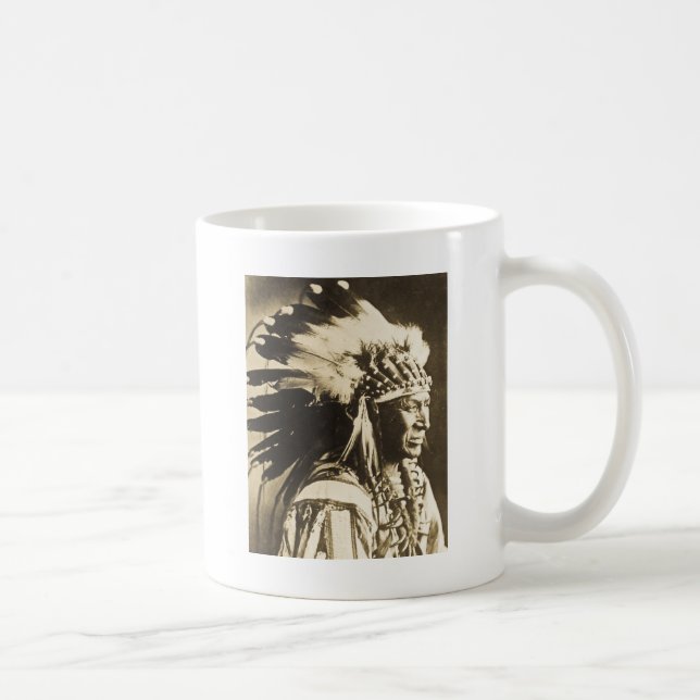 Lakota Sioux högsta vitsvan Kaffemugg (Höger)
