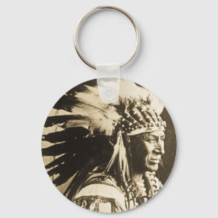 Lakota Sioux högsta vitsvan Nyckelring