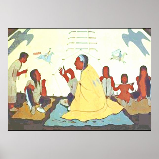 Lakota Storyteller Poster (Framsidan)
