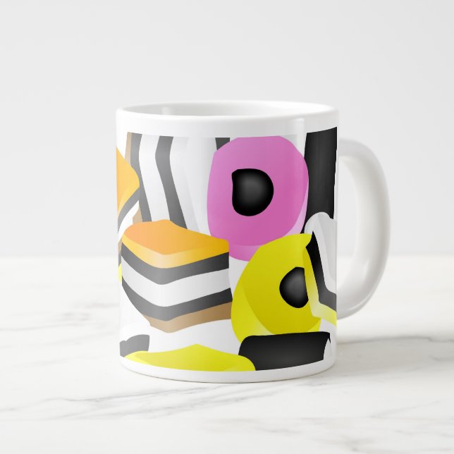 Lakritsblandning Jumbo Mugg (Framsida höger)