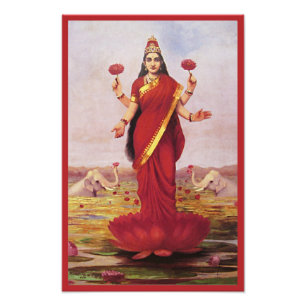 Lakshmi 1896 fototryck