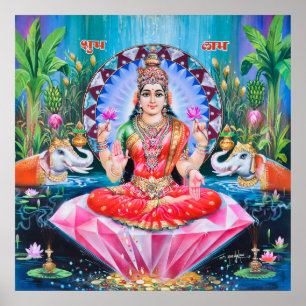 Lakshmi by S Murugakanni Poster