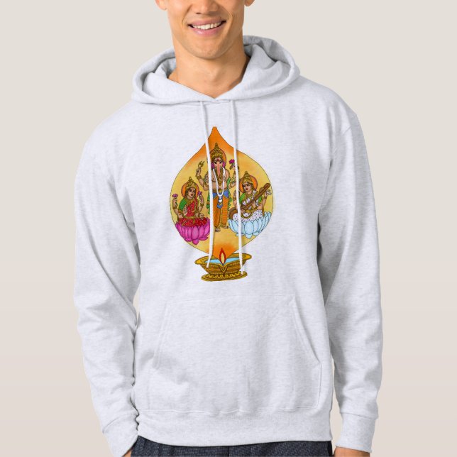 Lakshmi Ganesh-hoodie Hoodie (Framsida)