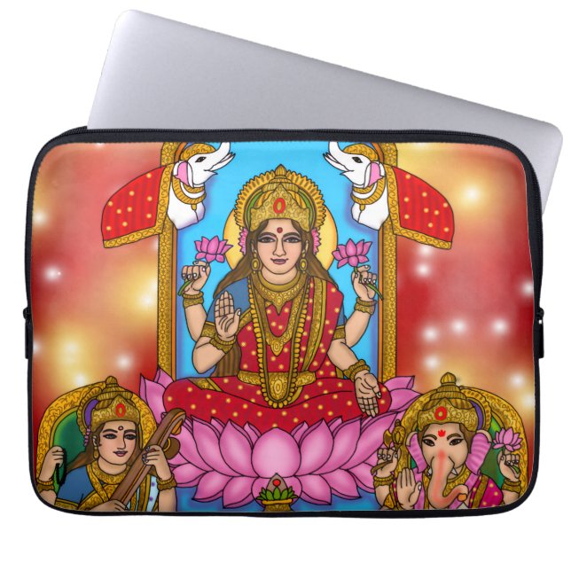 Lakshmi Ganesh  Laptop Fodral (Framsidan)