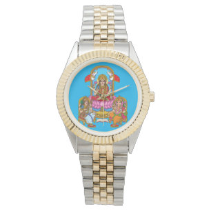 Lakshmi Ganesh väggklocka Armbandsur