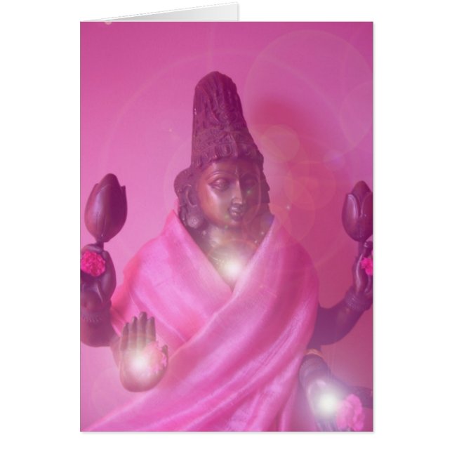 Lakshmi Hälsningskort (Framsidan)
