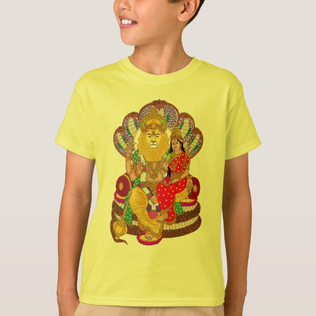 Lakshmi Narasimha T-Shirt (Framsida)
