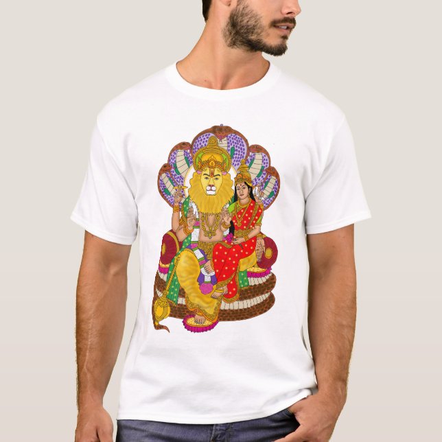Lakshmi Narasimha T-Shirt (Framsida)