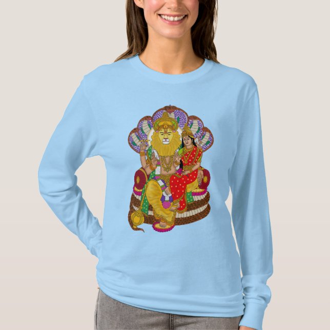 Lakshmi Narasimha T-Shirt (Framsida)