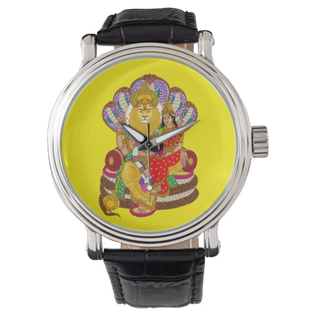 Lakshmi Narasimha Väggur Armbandsur (Framsida)