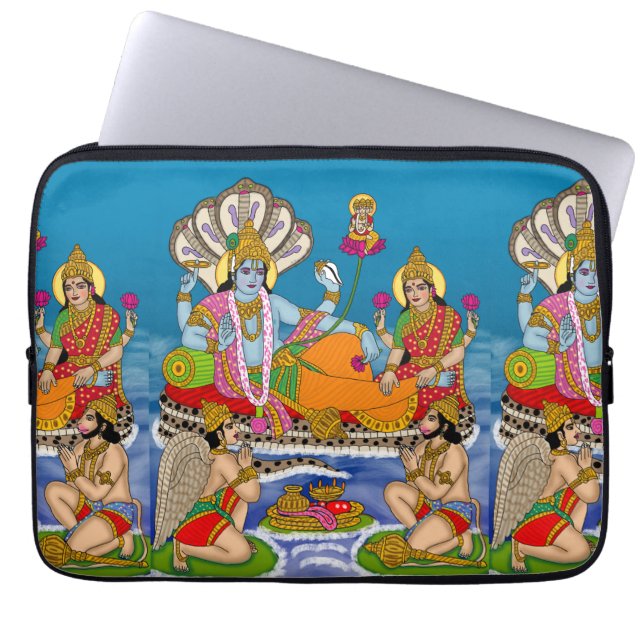Lakshmi Narayan Laptop Cover Laptop Fodral (Framsidan)