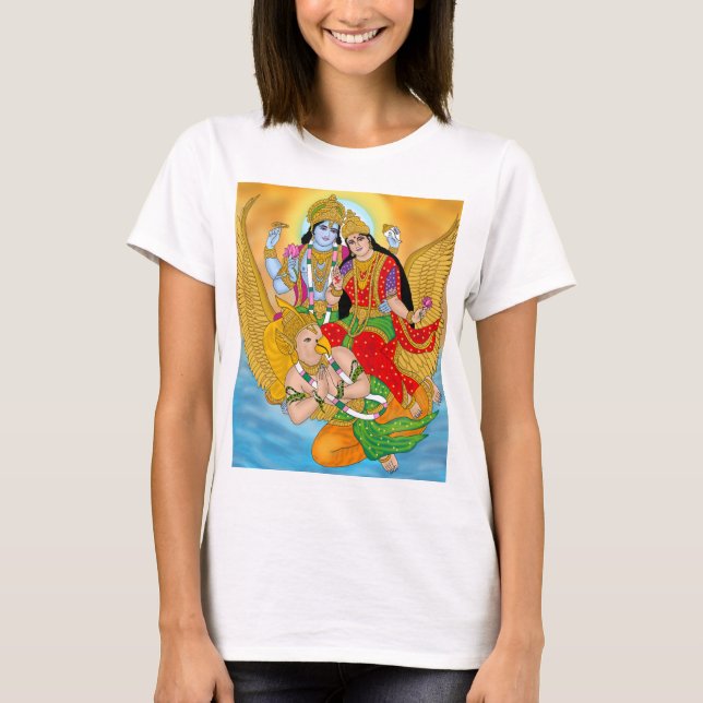 Lakshmi Narayan T-Shirt – Divine Casual Wear (Framsida)