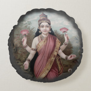 Lakshmi Rund Kudde