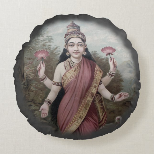 Lakshmi Rund Kudde (Framsidan)