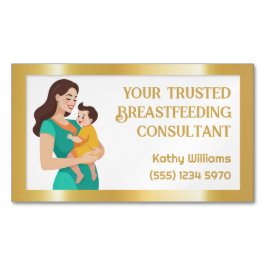 Laktationskonsult Magnetiska Visitkort