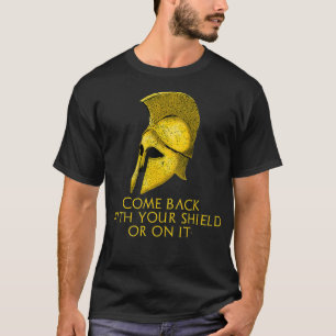 Laktonic Sparta Quot från Greklands antika milit T Shirt