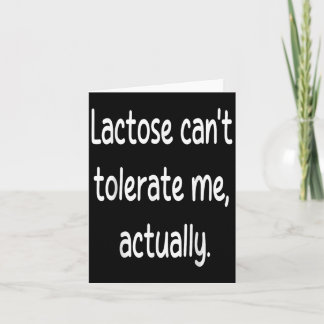 Laktos Cant Tolerate Me Funny Dairy Vegan Humor Q Kort