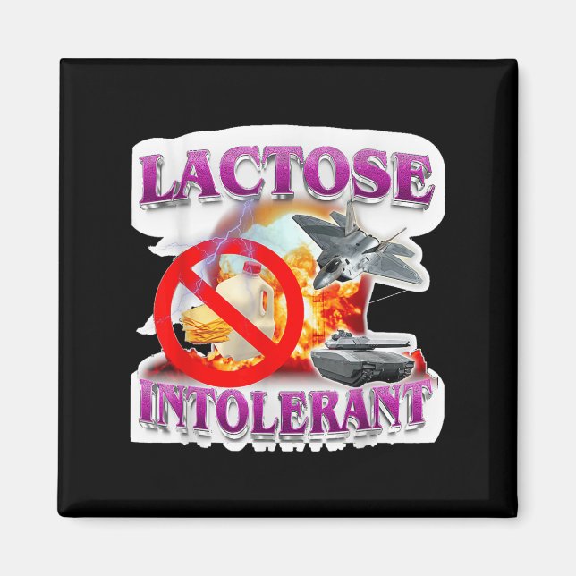Laktos Humor, tolerant explosion Magnet (Framsidan)