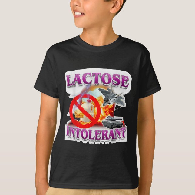 Laktos Humor, tolerant explosion T Shirt (Framsida)