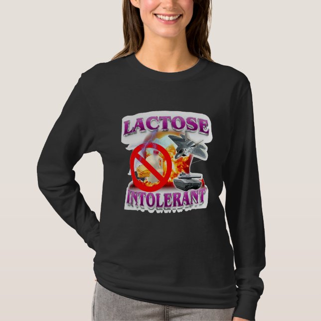 Laktos Humor, tolerant explosion T Shirt (Framsida)