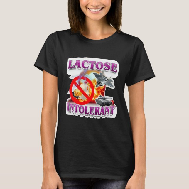 Laktos Humor, tolerant explosion T Shirt (Framsida)