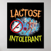 Laktos Intolerant Ironic Sarcastic Funny Humor Cr