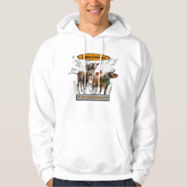 Laktosintolerant? Bara stå ut med det meme-design Hoodie