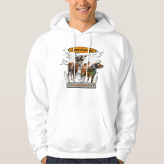 Laktosintolerant? Bara stå ut med det meme-design Hoodie