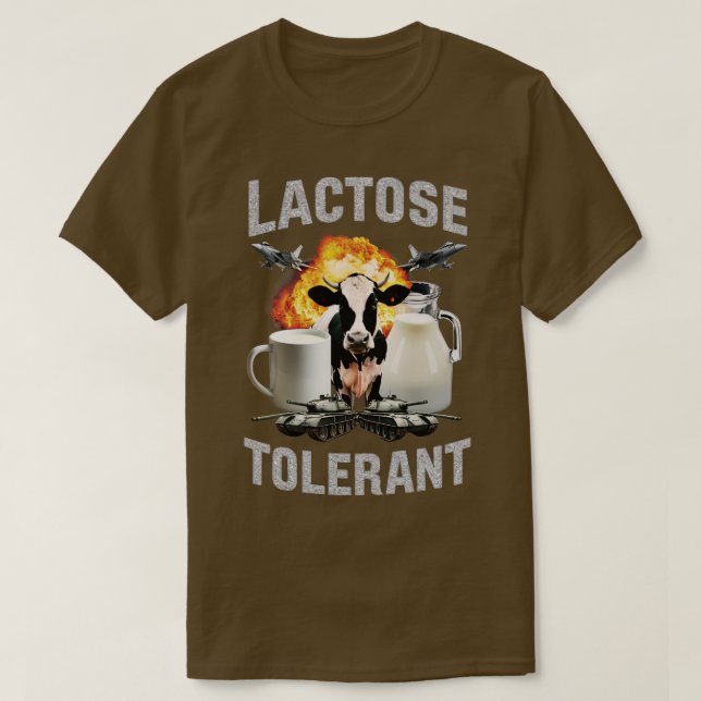 laktostolerans t shirt (Design framsida)