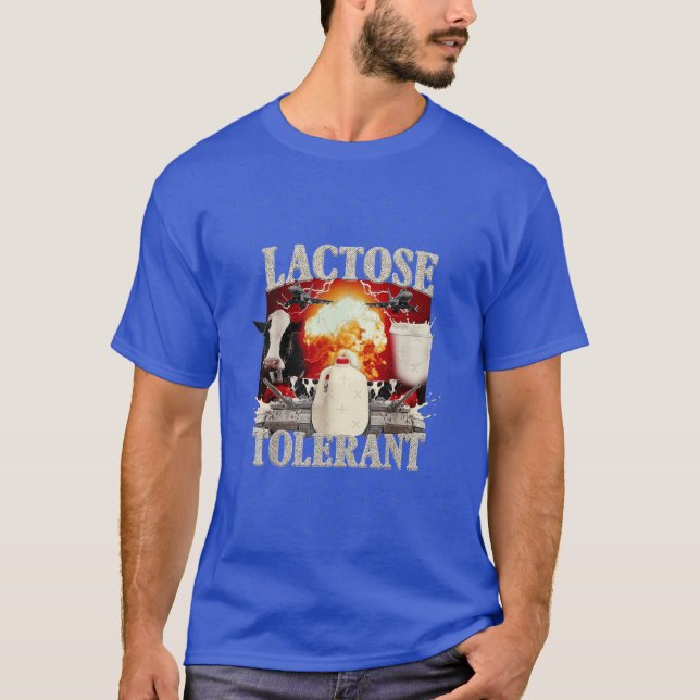 Laktostolerant Roligt present T Shirt (Framsida)