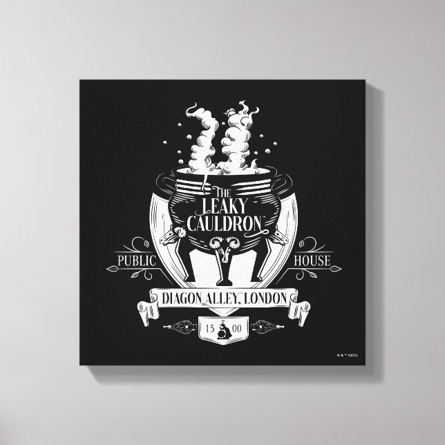 LAKY CAULDRON™ Shop Graphic Canvastryck (Framsida)