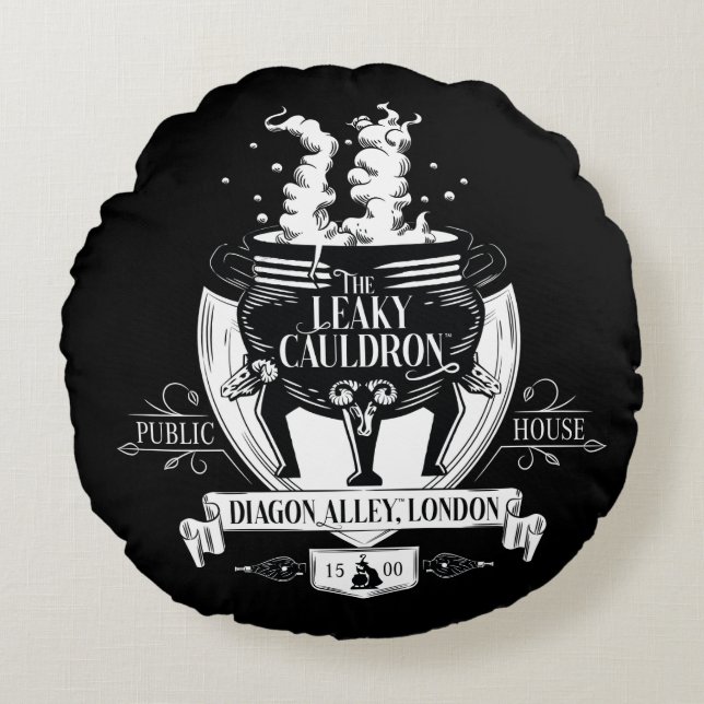 LAKY CAULDRON™ Shop Graphic Rund Kudde (Framsidan)