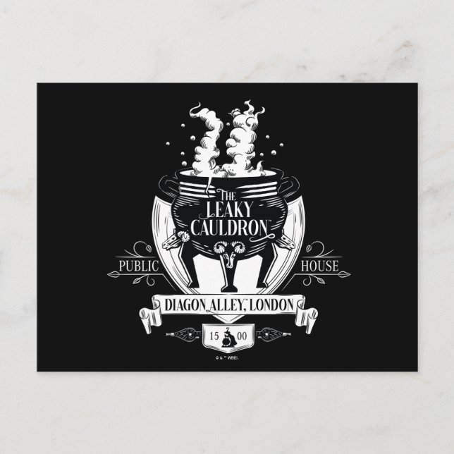 LAKY CAULDRON™ Shop Graphic Vykort (Framsida)