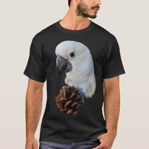 Lala kakaduan med tshirten för gräskottesvart t shirt