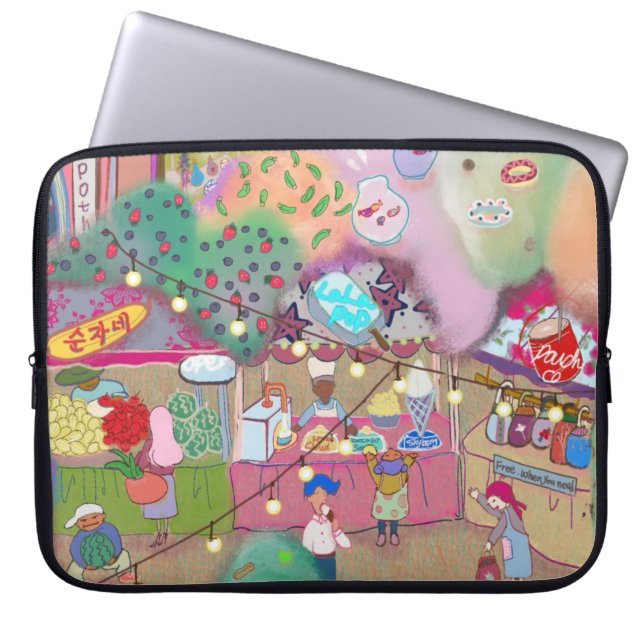 LALATOWN Laptop Case  Fodral (Framsidan)