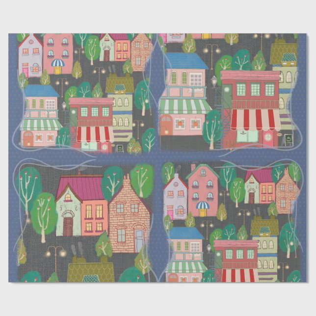 LALATOWN Sweet Dream Wrapping Paper 2 Presentpapper (Platt)