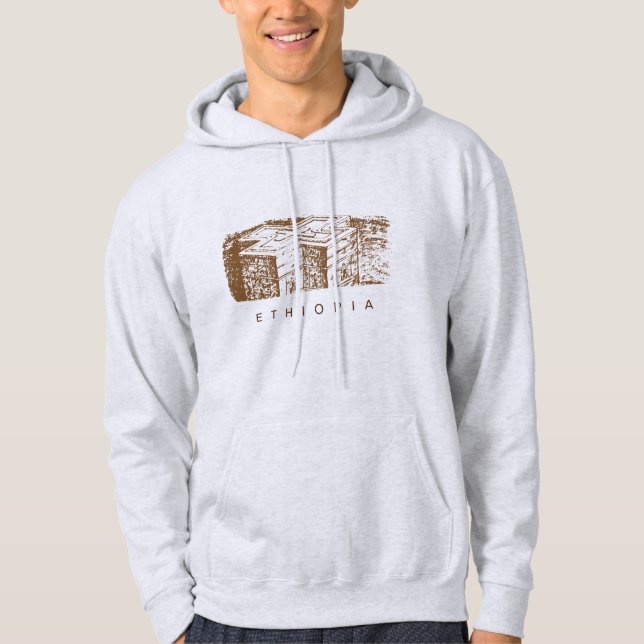 Lalibela Etiopien Hoodie (Framsida)