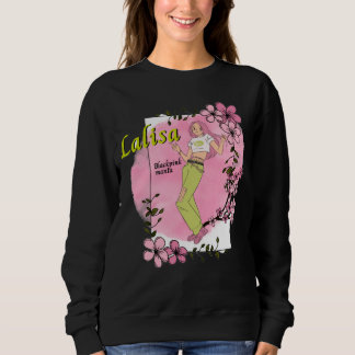 Lalisa - Svart rosa T Shirt