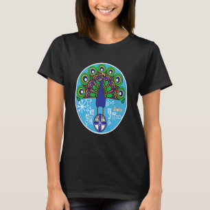 Lalish Ezyxan Flagga Yazidi Melek Taus Ezidi Black T Shirt