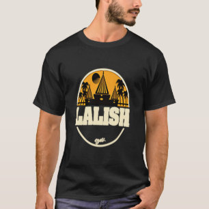 Lalish Ezyxan Flagga Yazidi Melek Taus Ezidi Lalis T Shirt