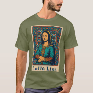Lalla Lisa - Mona Lisa med Moroccan Mosaic Art S T Shirt
