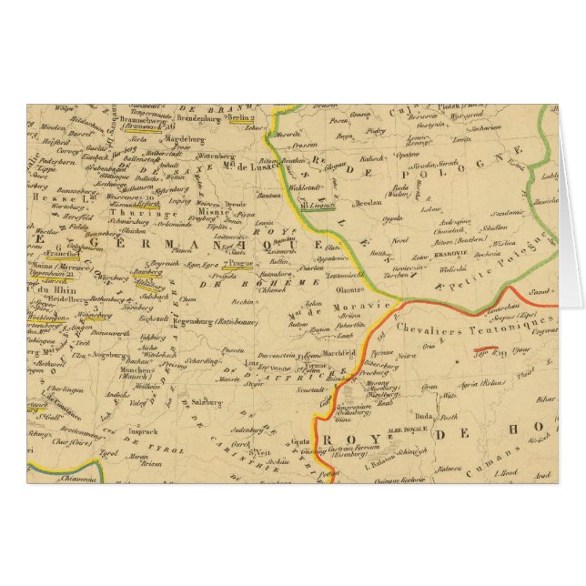 L'Allemagne 1137 a 1 273 Hälsningskort (Framsidan Horizontal)