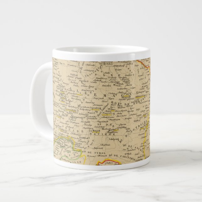 L'Allemagne 1373 a 1437 Jumbo Mugg (Framsida vänster)