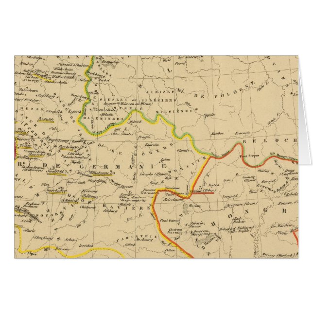 L'Allemagne 843 a 911 Hälsningskort (Framsidan Horizontal)