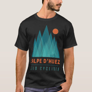 L'Alpe D'Huez Velo Cycliste Gift for Cyclists Cycl T Shirt
