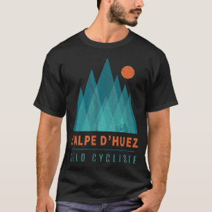 L'Alpe D'Huez Velo Cycliste Gift for Cyclists Cycl T Shirt