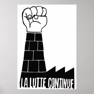 Lalutte fortsätter affischen poster