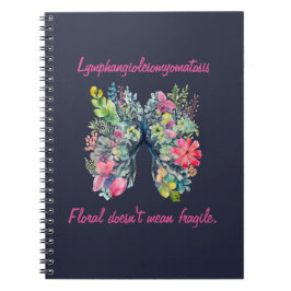 LAM Floral Doesn't Mean Notebook Anteckningsbok